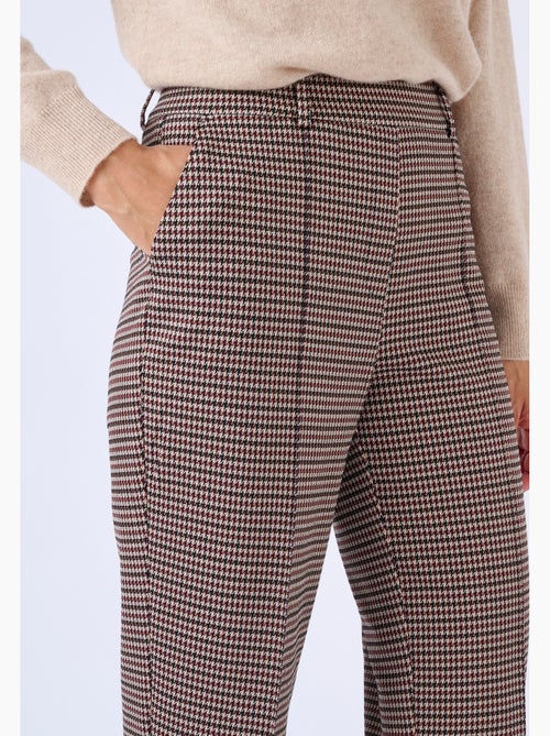 Pantalon 7/8ème maille milano jacquard - Damart - Kiabi