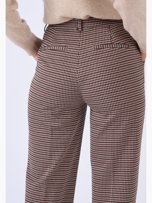 Pantalon 7/8ème maille milano jacquard - Damart - Kiabi