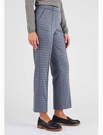 Pantalon 7/8ème maille milano jacquard - Damart
