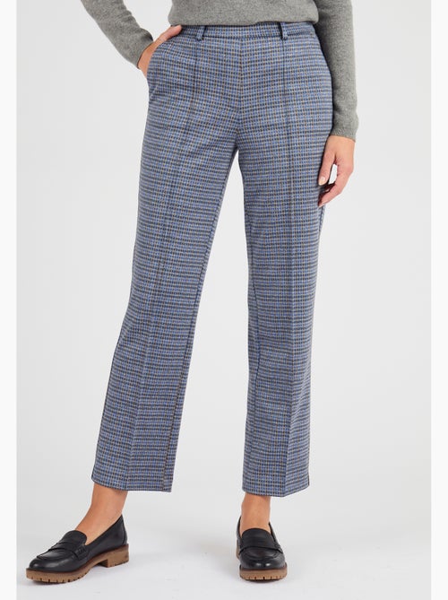 Pantalon 7/8ème maille milano jacquard - Damart - Kiabi