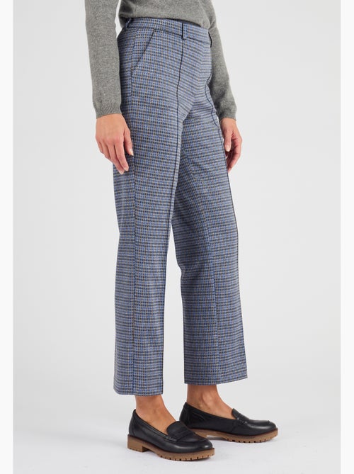 Pantalon 7/8ème maille milano jacquard - Damart - Kiabi