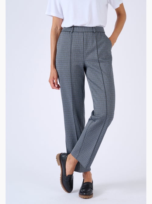Pantalon 7/8ème maille milano jacquard - Damart - Kiabi