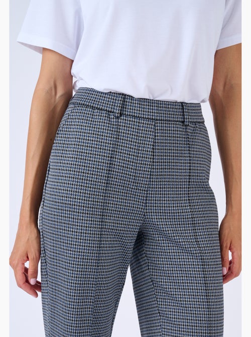Pantalon 7/8ème maille milano jacquard - Damart - Kiabi