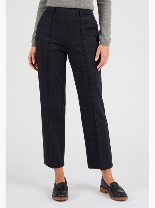 Pantalon 7/8ème maille milano jacquard - Damart - Kiabi