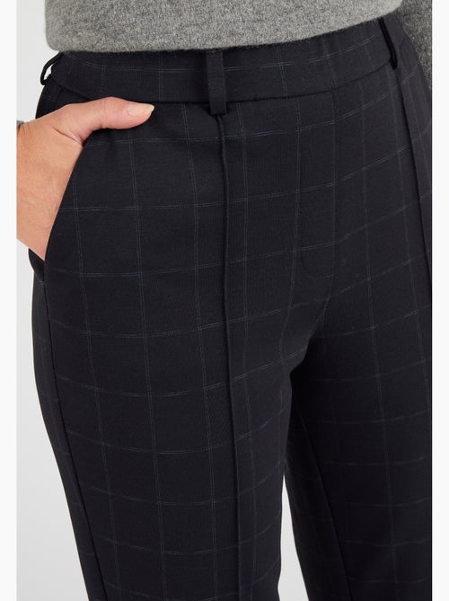 Pantalon 7/8ème maille milano jacquard - Damart - Kiabi