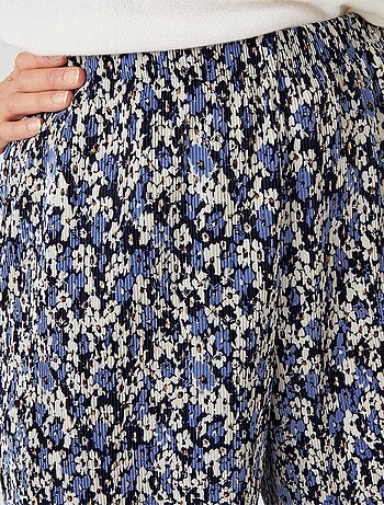 Pantalon 7/8ème maille plissée - Damart