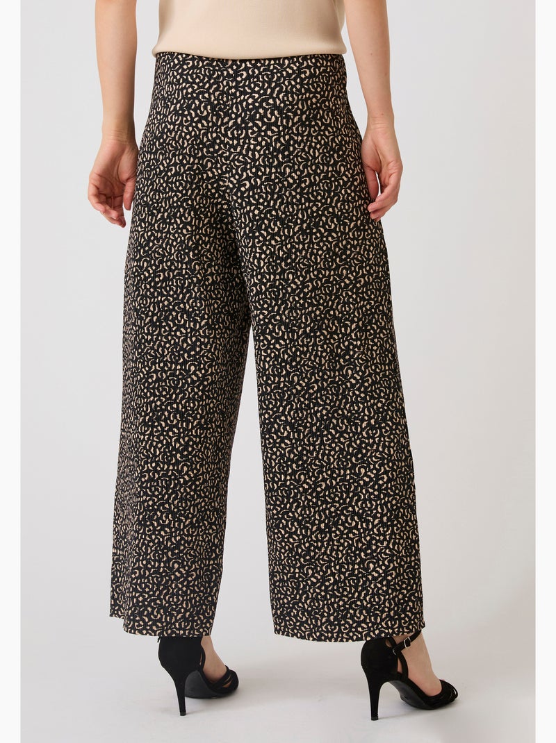 Pantalon 7/8ème plissé permanent - Damart Blanc - Kiabi