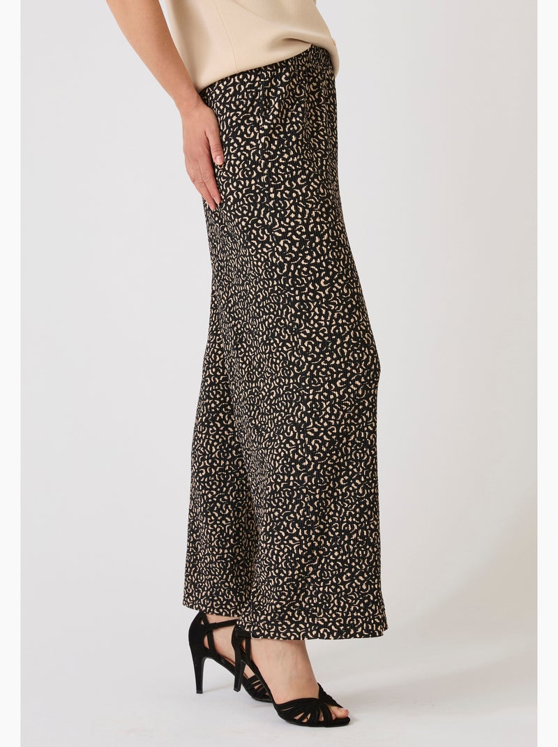 Pantalon 7/8ème plissé permanent - Damart Blanc - Kiabi