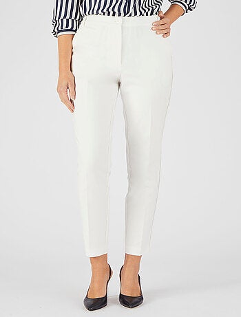 Pantalon 7/8ème satin de coton - Damart