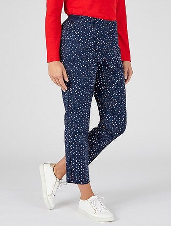 Pantalon 7/8ème satin de coton - Damart