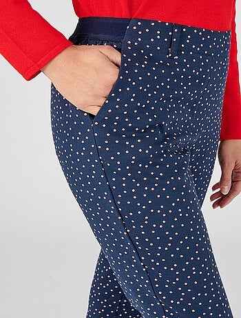 Pantalon 7/8ème satin de coton - Damart