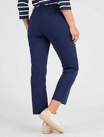 Pantalon 7/8ème satin de coton - Damart