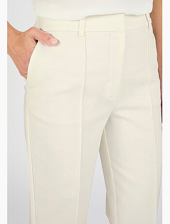 Pantalon 7/8ème satin de coton - Damart