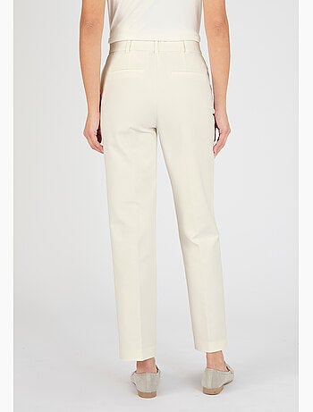 Pantalon 7/8ème satin de coton - Damart