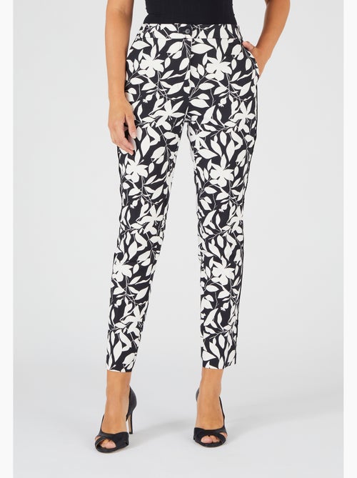 Pantalon 7/8ème satin de coton - Damart - Kiabi