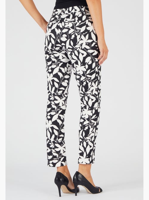 Pantalon 7/8ème satin de coton - Damart - Kiabi