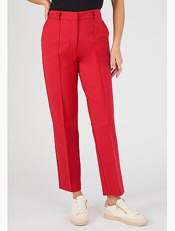 Pantalon 7/8ème satin de coton - Damart