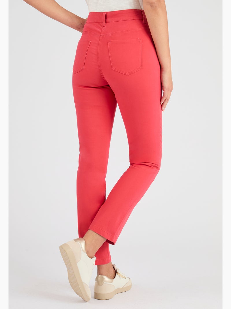 Pantalon 7/8ème slim Perfect Fit by Damart - Damart Corail - Kiabi