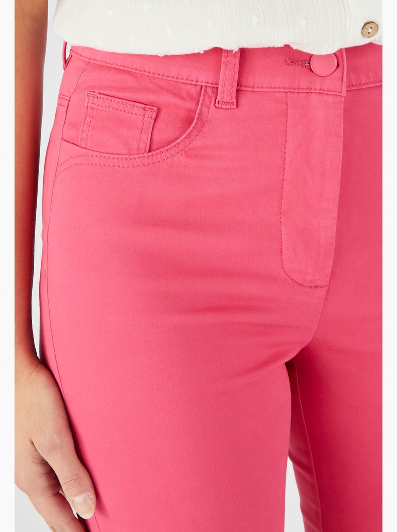 Pantalon 7/8ème slim Perfect Fit by Damart - Damart Rose fushia - Kiabi