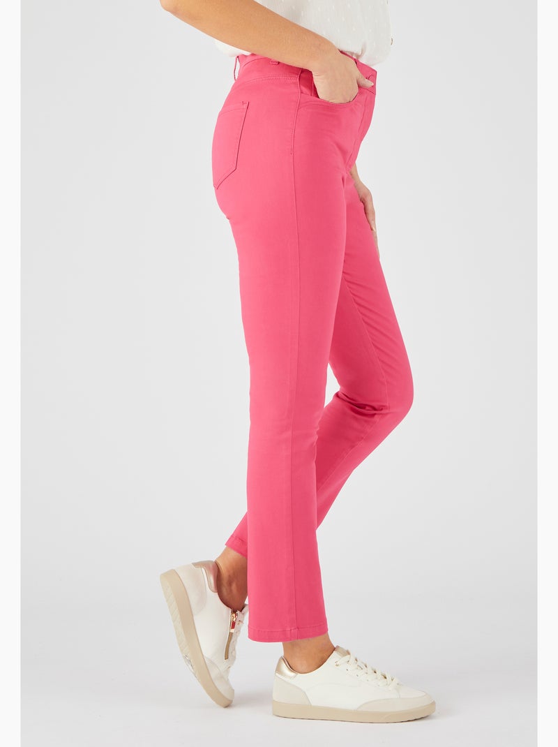 Pantalon 7/8ème slim Perfect Fit by Damart - Damart Rose fushia - Kiabi