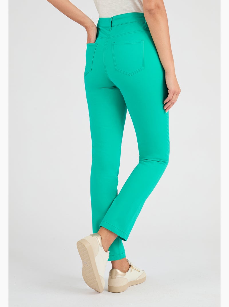 Pantalon 7/8ème slim perfect fit by damart - damart Vert émeraude - Kiabi