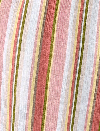 Pantalon 7/8ème tissu créponné pure viscose - Damart