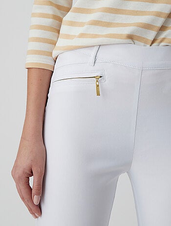Pantalon 7/8ème toile extensible - Damart