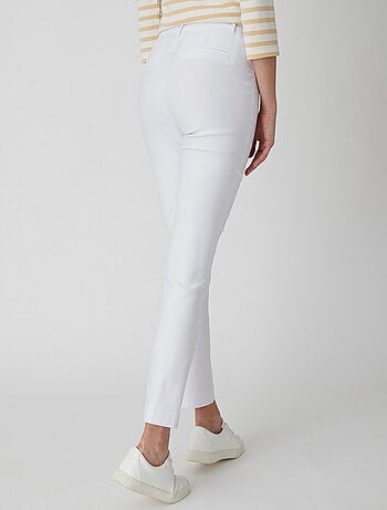 Pantalon 7/8ème toile extensible - Damart