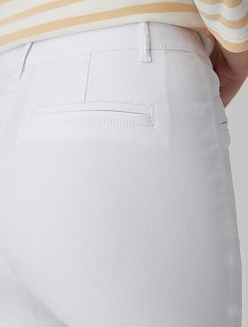 Pantalon 7/8ème toile extensible - Damart
