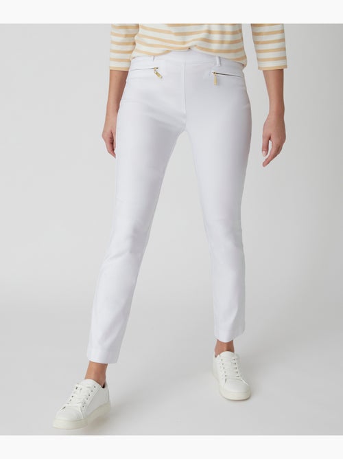 Pantalon 7/8ème toile extensible - Damart - Kiabi