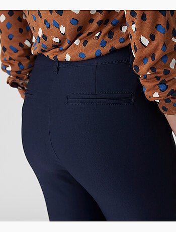 Pantalon 7/8ème toile extensible - Damart