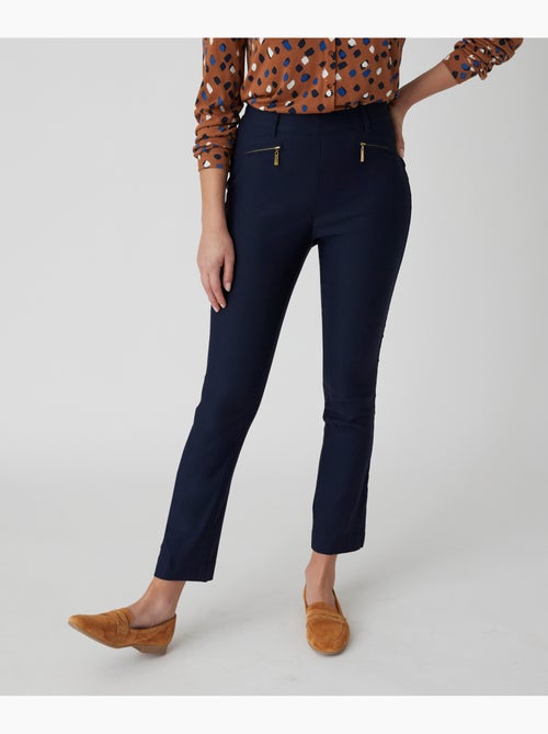 Pantalon 7/8ème toile extensible - Damart - Kiabi