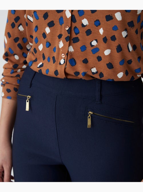 Pantalon 7/8ème toile extensible - Damart - Kiabi
