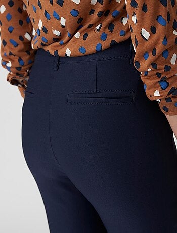 Pantalon 7/8ème toile extensible - Damart