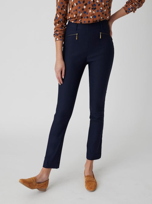 Pantalon 7/8ème toile extensible - Damart - Kiabi