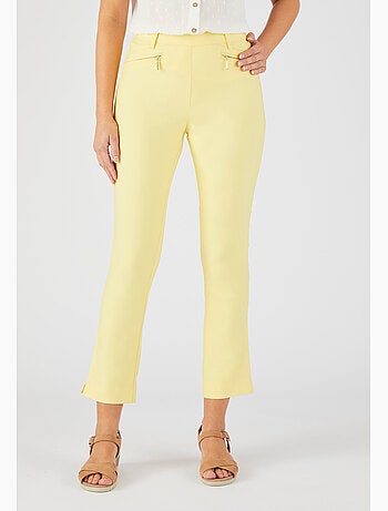 Pantalon 7/8ème toile extensible - Damart