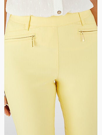 Pantalon 7/8ème toile extensible - Damart