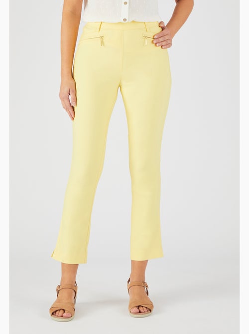 Pantalon 7/8ème toile extensible - Damart - Kiabi