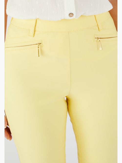 Pantalon 7/8ème toile extensible - Damart - Kiabi