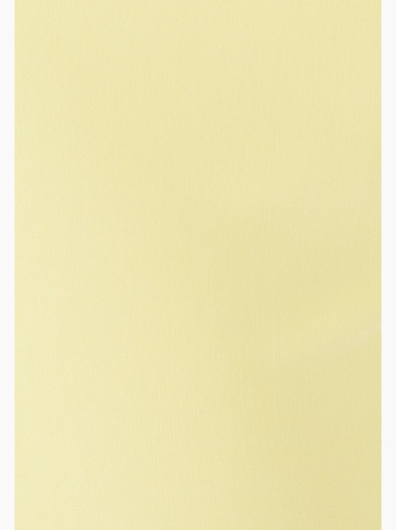 Pantalon 7/8ème toile extensible - Damart Jaune pâle - Kiabi