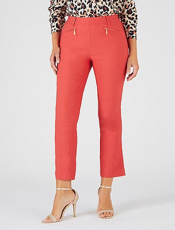 Pantalon 7/8ème toile extensible - Damart