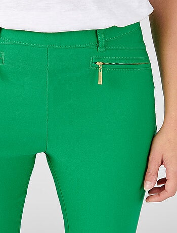 Pantalon 7/8ème toile extensible - Damart