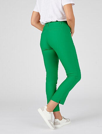 Pantalon 7/8ème toile extensible - Damart