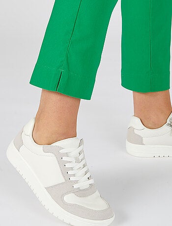 Pantalon 7/8ème toile extensible - Damart