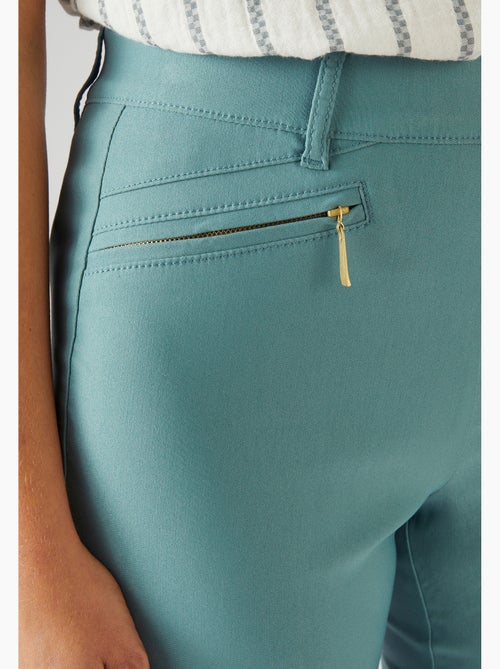 Pantalon 7/8ème toile extensible - Damart - Kiabi
