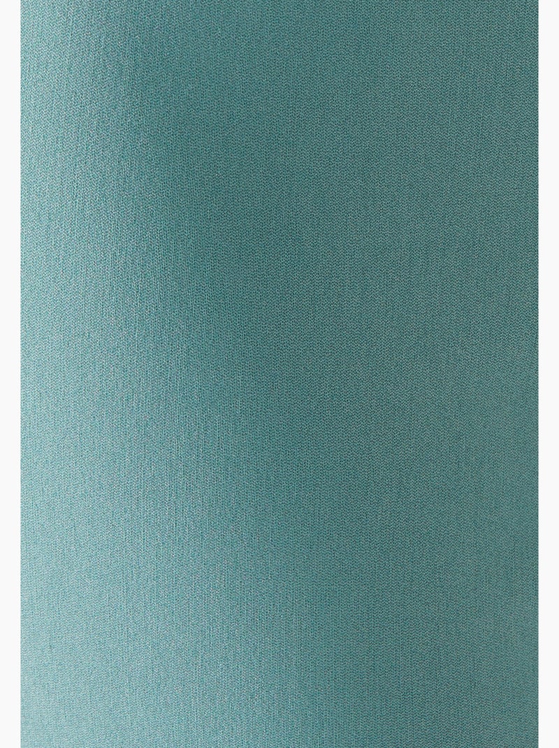 Pantalon 7/8ème toile extensible - Damart Vert pastel - Kiabi