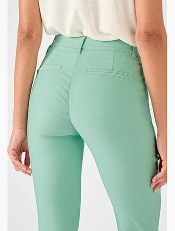 Pantalon 7/8ème toile extensible - Damart