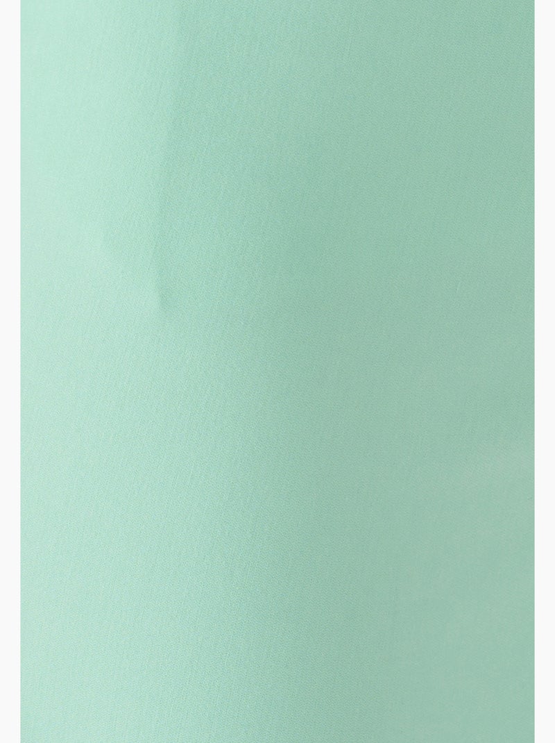 Pantalon 7/8ème toile extensible - Damart Vert Sauge - Kiabi