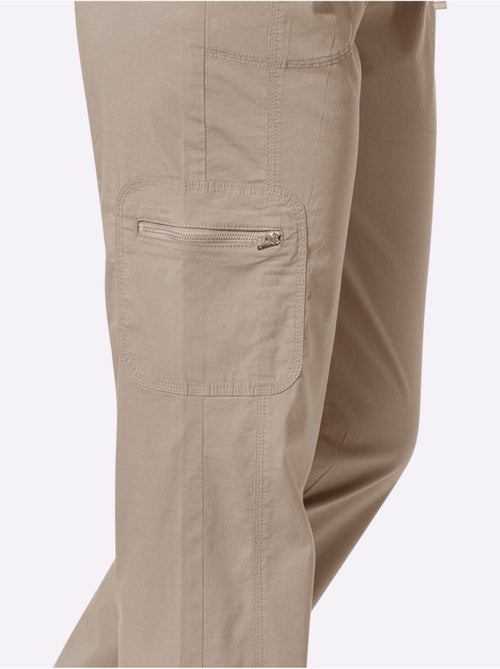 Pantalon 98% Coton - Taille Courte - Witt - Kiabi