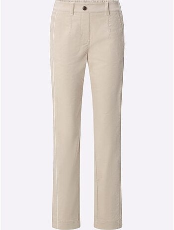 Pantalon 98% coton - taille courte - witt
